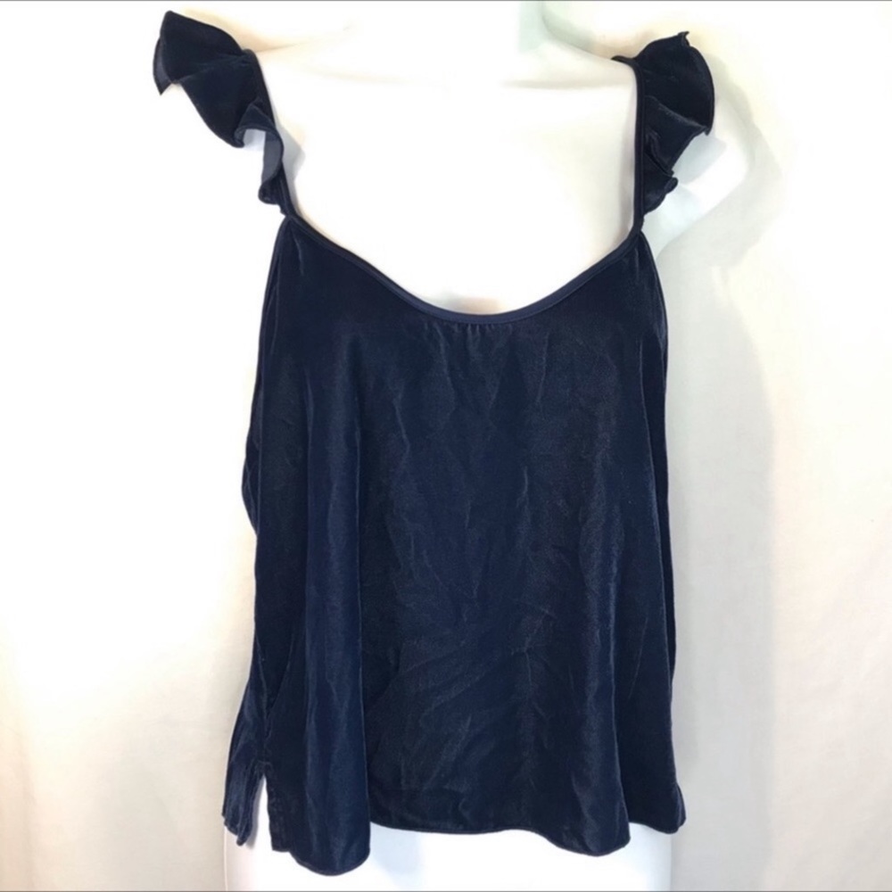 Victoria’s Secret crushed velvet crop top NWT